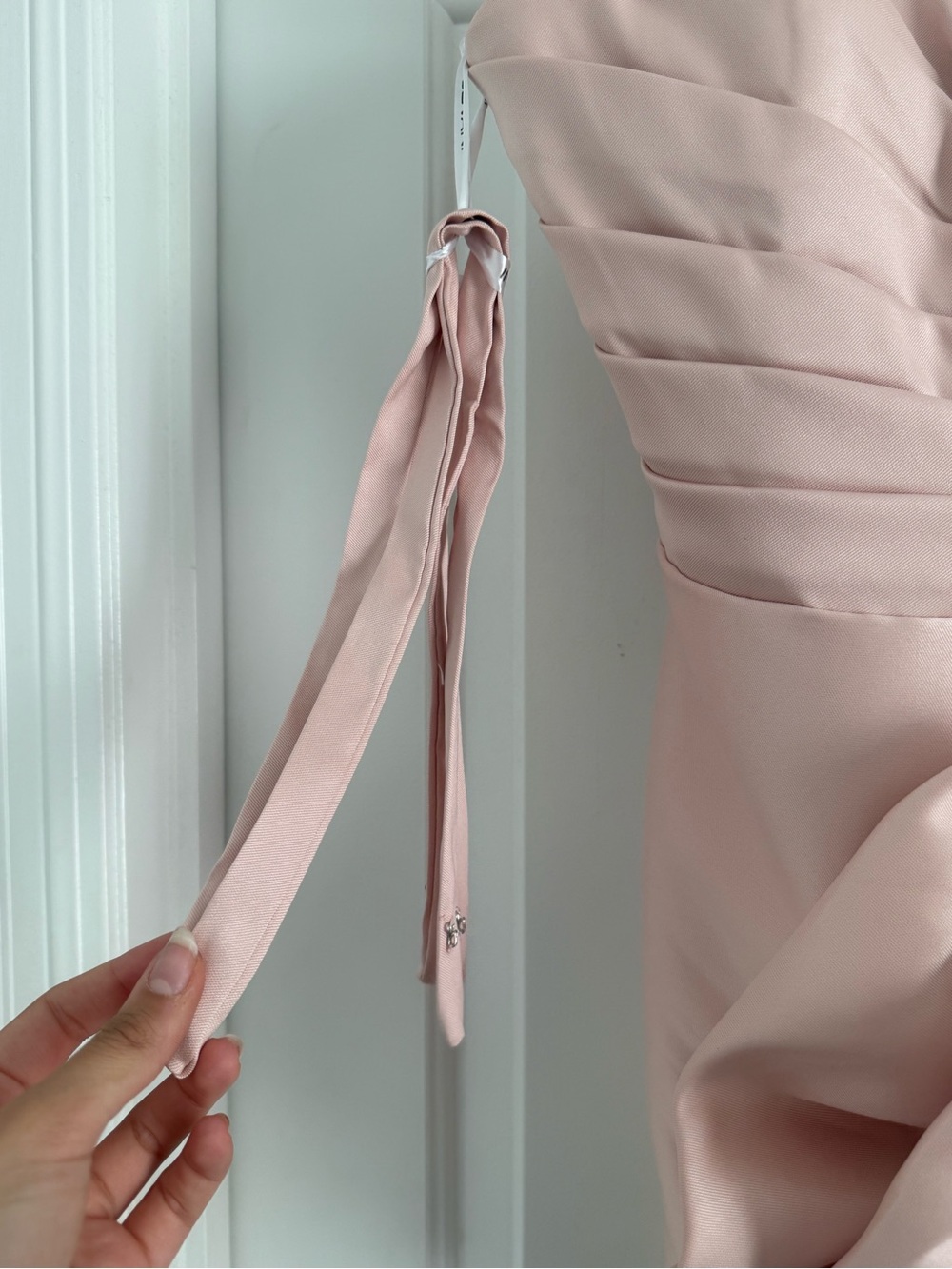 Jovani Blush Strapless Dress Size 4 - Picture 4 of 4